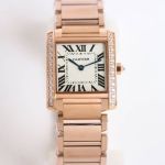 TW Factory Cartier Stainless Steel 30*25/25*20MM Imported 751 Movement Watch